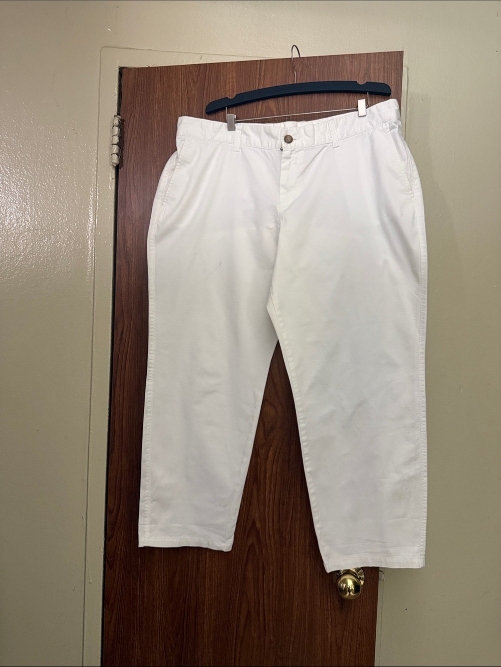 GAP Men's White Chino Pants